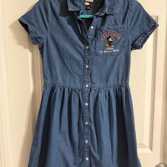 Tommy Hilfiger | Dresses | Tommy Hilfiger Disney Kids Blue Denim Dress |  Poshmark